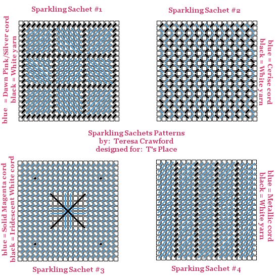 Sparkling Sachets Patterns