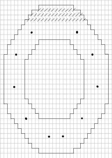 Holiday Wreath Picture Holder Pattern