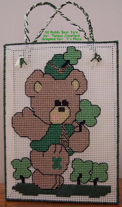 St Paddy Bear Tote